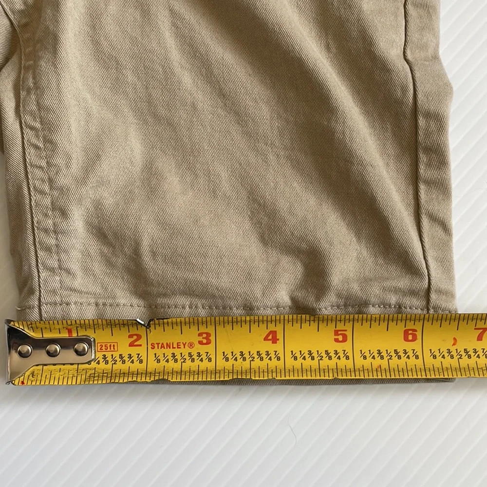 Old Navy, khaki flat front shorts. Boys size 6